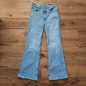 Levis Ribcage Bootcut Jeans